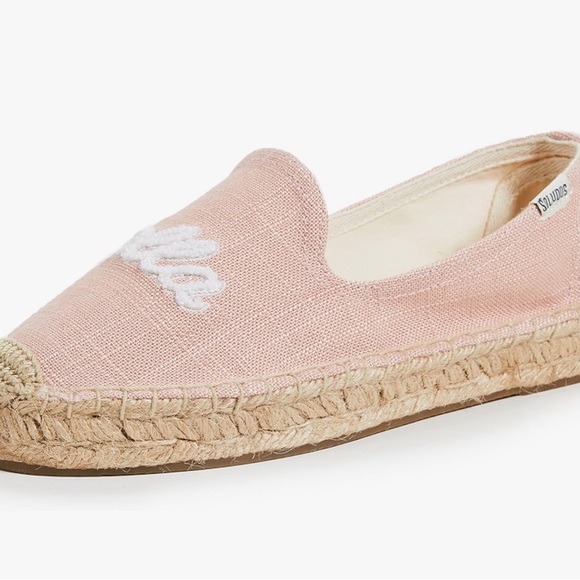 NWT (Missing Box!) Soludos Ciao Bella Platform Espadrille, Light Pink - Picture 4 of 11